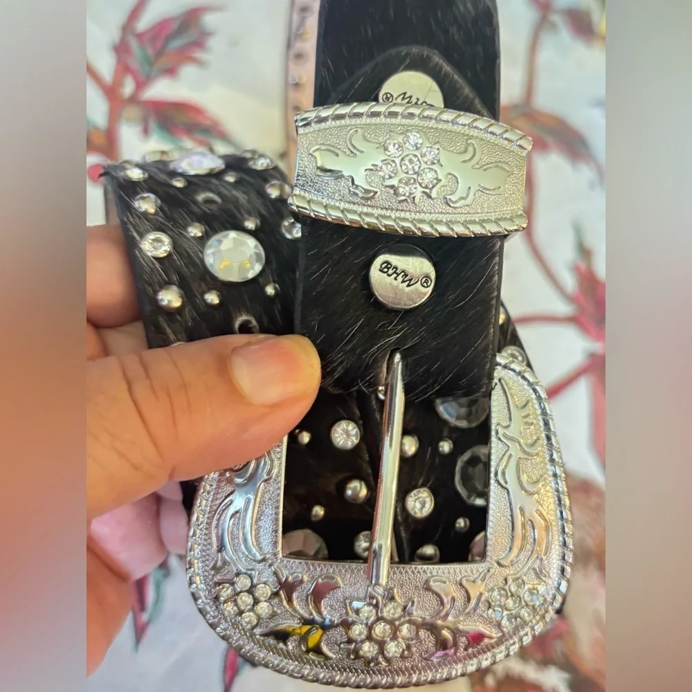 BHW Western Cowgirl Bling Belt